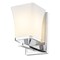 Z-Lite Darcy 1 Light Wall Sconce, Chrome & Etched Opal 1939-1S-CH - alternate 8